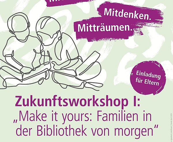 Die Stadtbibliothek bietet einen Zukunftsworkshop an
