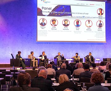 Diskussionrunde auf der CEMR-Tagung