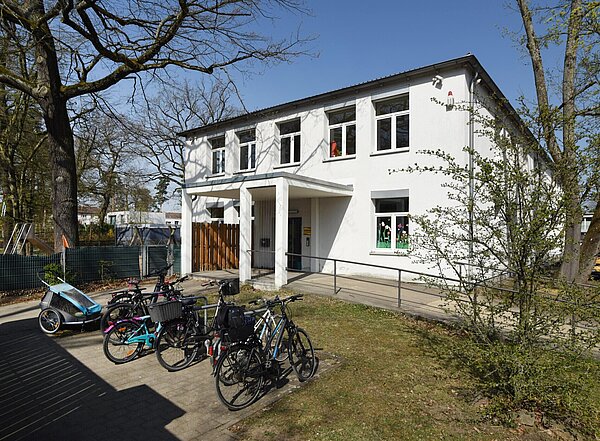 Gebäudeansicht Kinderhaus Hardtwaldzentrum