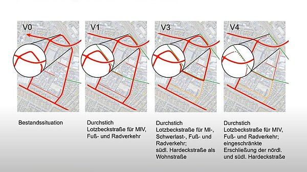 Planungsstand Umfeld Westbahnhof