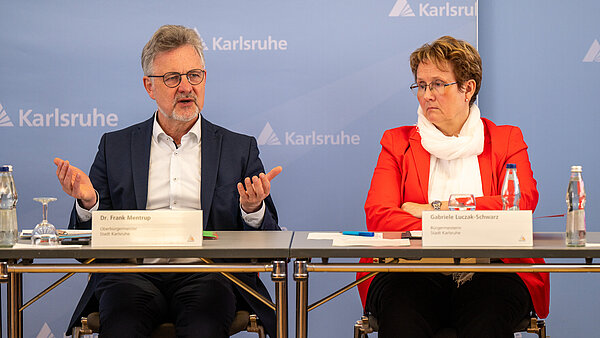 Pressegespräch OB Mentrup und Finanzbürgermeisterin Luczak-Schwarz zur Haushaltslage