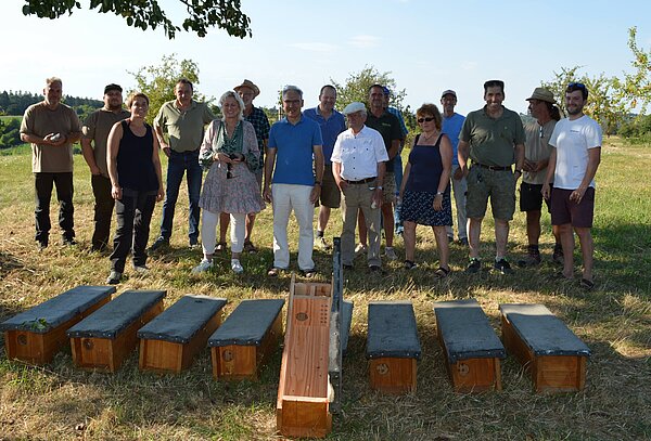 Nistkasten-Aktion für Steinkäuze