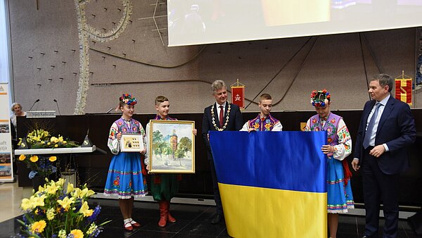 Städtepartnerschaft Winnyzja Geschenke