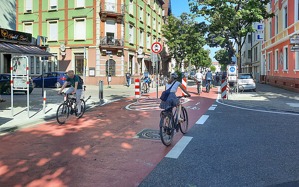 "Modaler Filter" oder Diagonalsperre und Fahrtbeziehungen für den Kfz-Verkehr