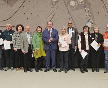 Mehr als 40 Jahre sind diese Eh-renamtliche bereits aktiv. 