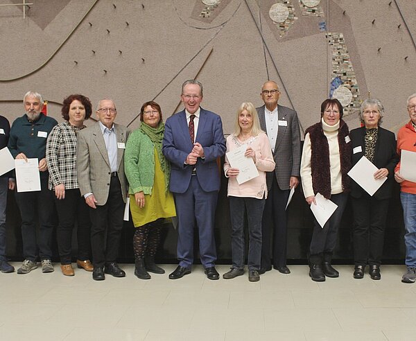 Mehr als 40 Jahre sind diese Eh-renamtliche bereits aktiv. 