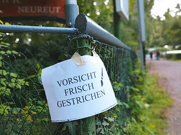 Unternehmensengagement im Vogelpark Neureut