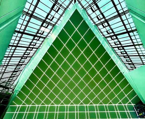 Aktueller Baufortschritt bei der Modernisierung der Stadthalle im Januar 2026