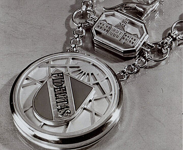 Amtskette des Oberbürgermeisters der Stadt Karlsruhe 1947 bis 1965