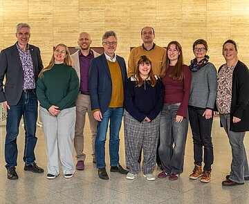 Fototermin zum Projektstand "Wohnen für Hilfe"