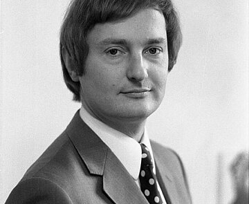 Horst Rehberger in seiner Bürgermeister-Zeit 1972.