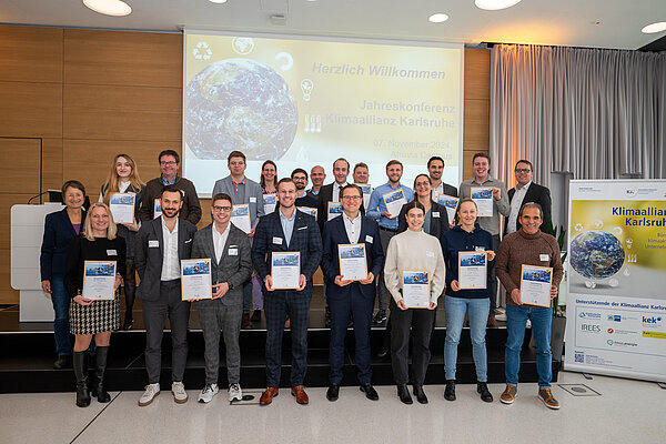 Klimaallianzunternehmen, die bei der Jahreskonferenz 2024 für eine fortschrittliche Treibhausgasbilanzierung ausgezeichnet wurden