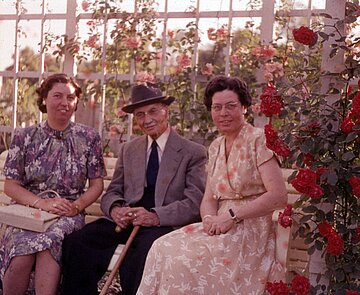 Familie Seitz besuchte in den 50iger-Jahren häufig den Stadtgarten.
