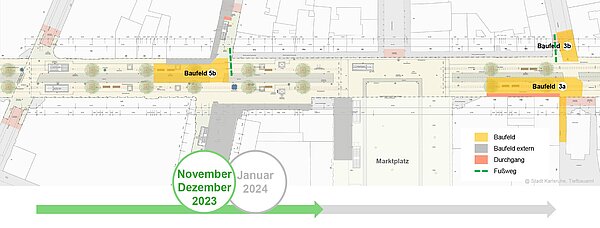 Bauablauf Kaiserstraße