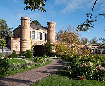 Botanischer Garten im Herbst