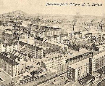 Rauchende Schlote und dampfende Maschinen – Durlacher Industriegeschichte