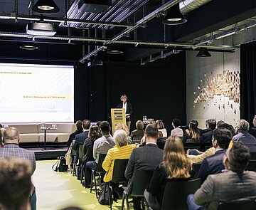 Netzwerkveranstaltung der Wirtschaftsförderung Auf dem Weg zum klimaneutralen Unternehmen.