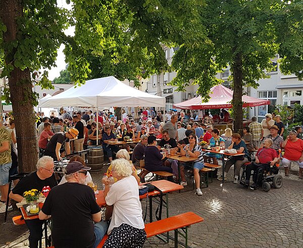 Impression vom Durlacher Weinfest