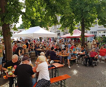 Impression vom Durlacher Weinfest