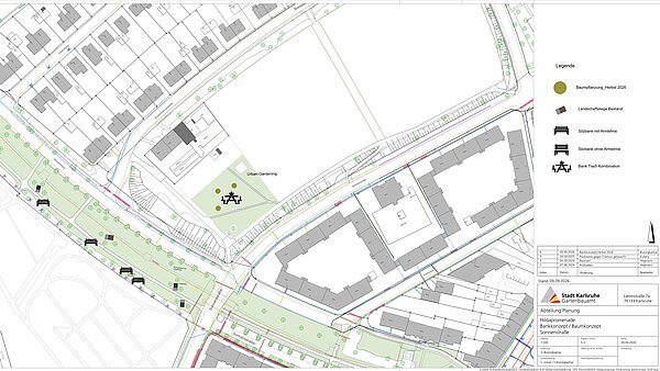 Plan Hildapromenade Bankkonzept Sonnenstraße