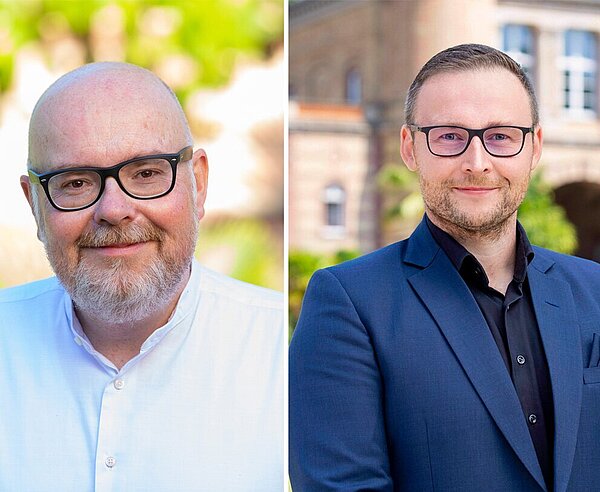 Martin Wacker (links), Geschäftsführer  der KME, und Pascal Rastetter, Geschäftsführer der KTG.