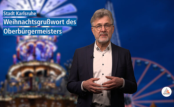 OB Dr. Frank Mentrup spricht zum Jahreswechsel ein Grußwort