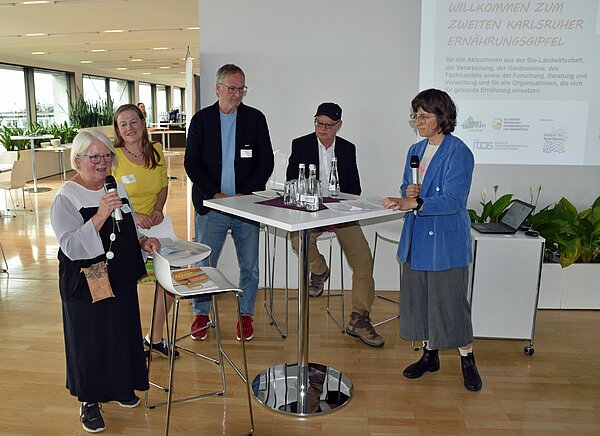 Zum zweiten Ernährungsgipfel hatte die Stadtverwaltung in die Karlskantine eingeladen.