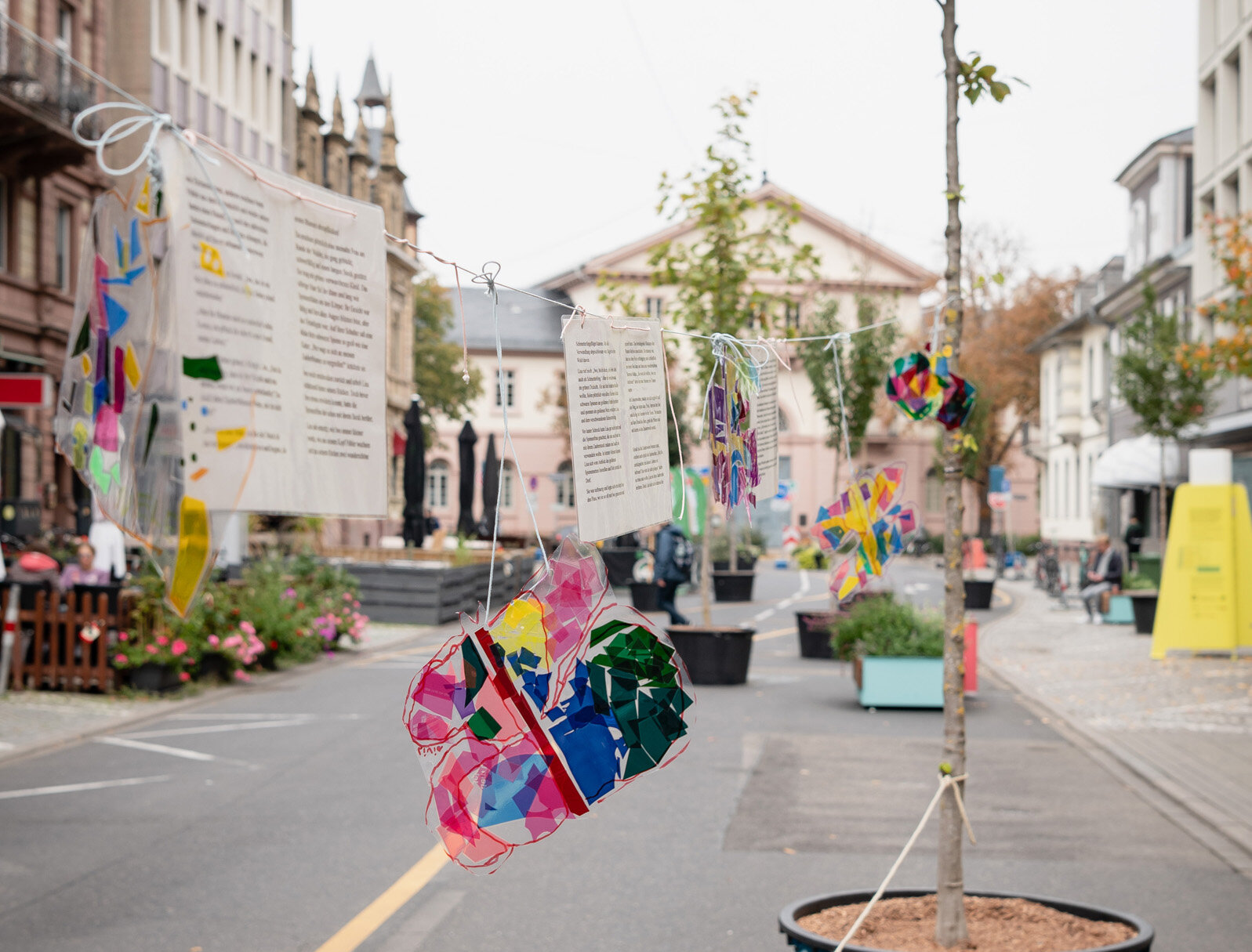 Ergebnis Kindermalwerkstatt in der Karlstraße