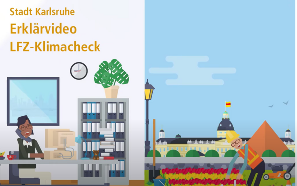 Titelbild des Erklärvideos zu LFZ-Klimacheck