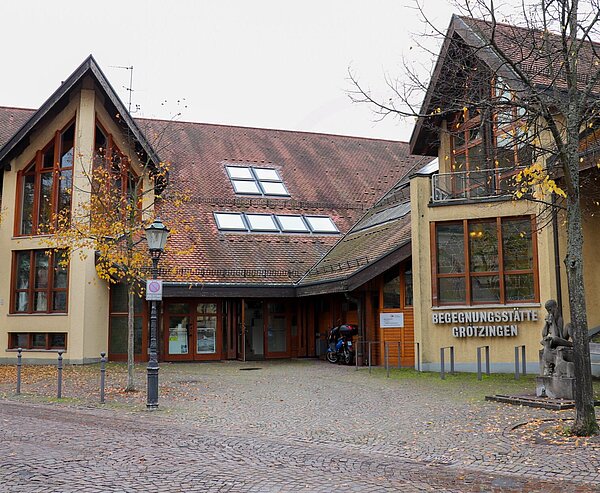 Die Begegnungsstätte in der Ortsmitte von Grötzingen