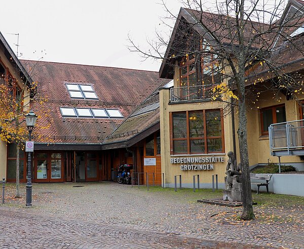 Die Begegnungsstätte in der Ortsmitte von Grötzingen