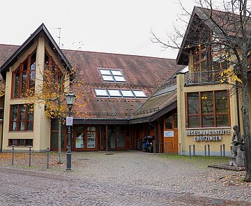 Die Begegnungsstätte in der Ortsmitte von Grötzingen