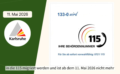 133-0 wird zur 115