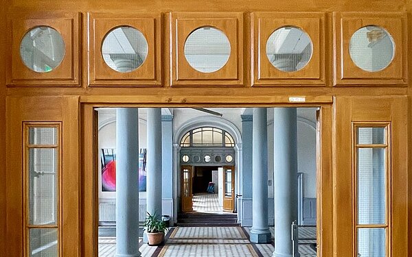 Helmholzgymnasium Innenraumaufnahme