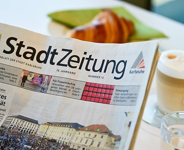Satdtzeitung Symbolbild