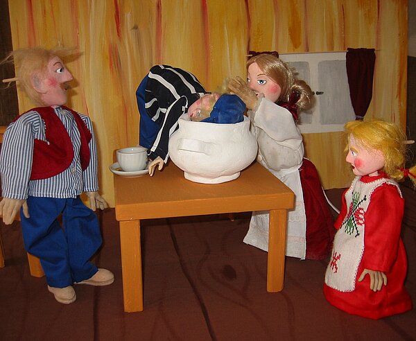 Puppentheater für Kinder: Blinklichter Theater