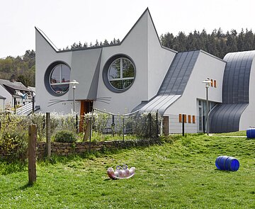 Gebäudeansicht Kindergarten Die Katze