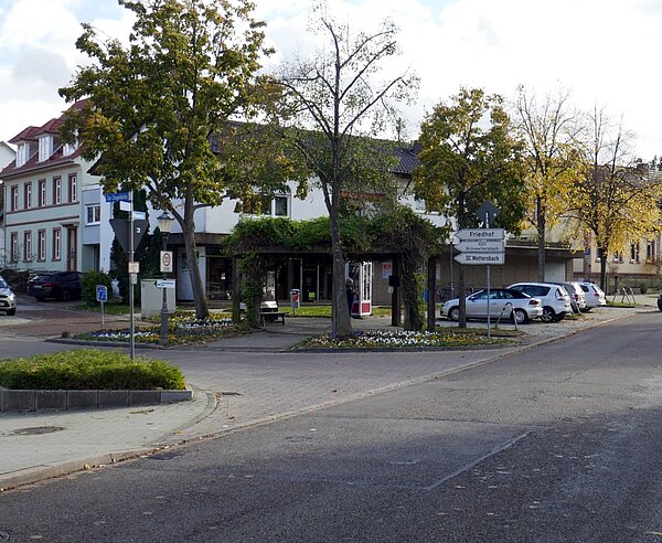 Im Frühjahr 2024 soll die Ortsmitte von Grünwettersbach neu gestaltet werden.