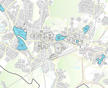 Sanierungsgebiete Übersicht