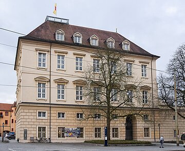 Außenansicht der Karlsburg in Durlach