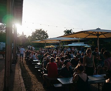 Auf dem Areal der ehemaligen Tabakfabrik in Grünwinkel eröffnet im Juni der ROTAG-Garten.