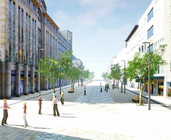 Visualisierung neue Kaiserstraße