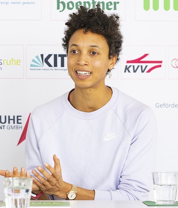 Weitspringerin und Sprinterin aus Heidelberg