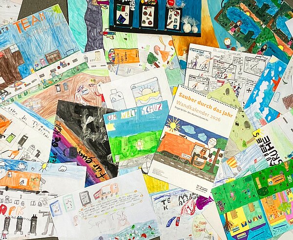 Der Kalender 2026 des Teams Sauberes Karlsruhe.