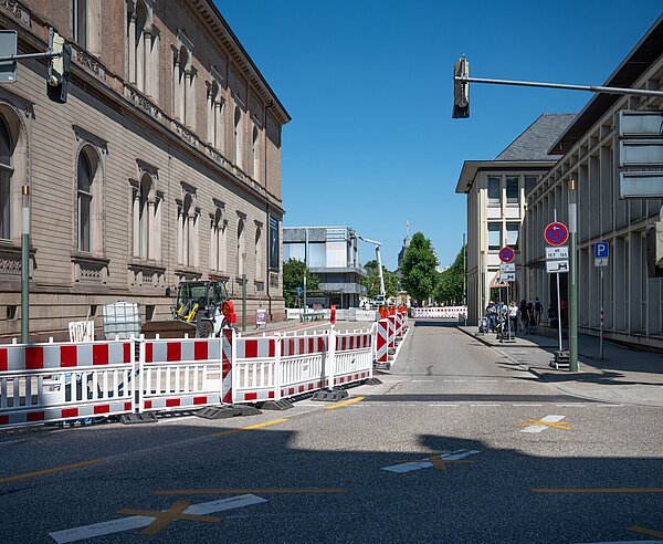 Geänderte Verkehrssiuation um die Kunsthalle