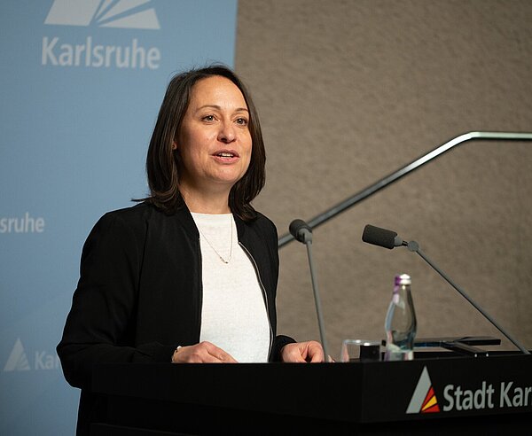 Sonja Döring setzte für die KAL-Fraktion Schwerpunkte im Karlsruher Haushalt.