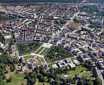 Luftbild Innenstadt Mitte