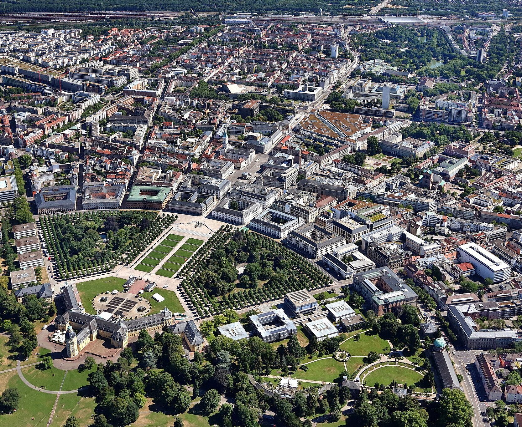 Luftbild Innenstadt Mitte