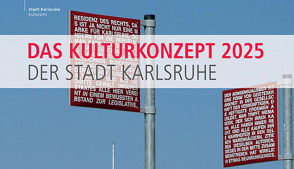 Cover-Ausschnitt Kulturkonzept Karlsruhe 2025 
