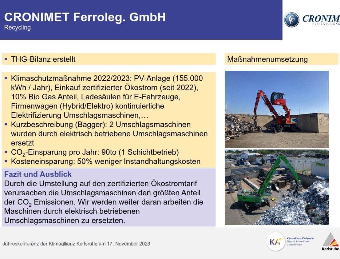 Cronimet Firmenpräsentation